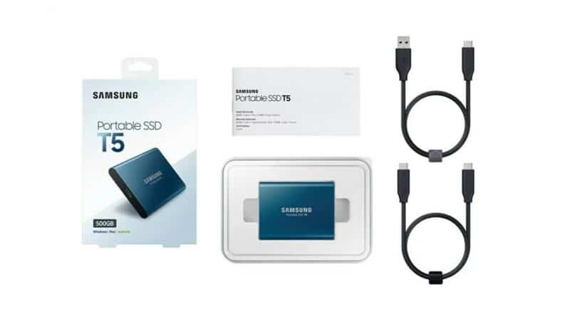T5 External SSD Drive 500GB