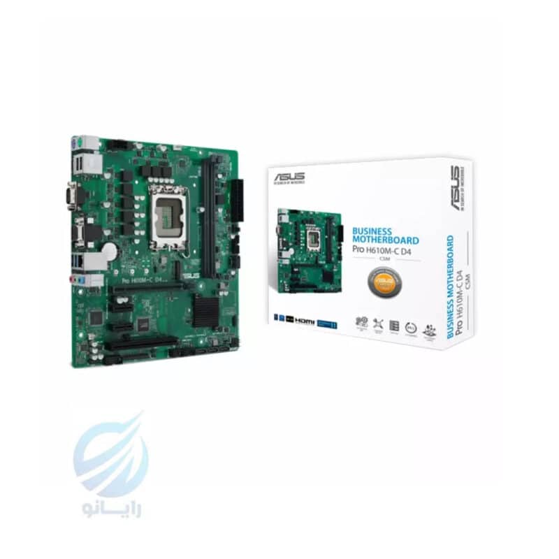 ASUS Pro H610M-C D4-CSM Micro-ATX Motherboard
