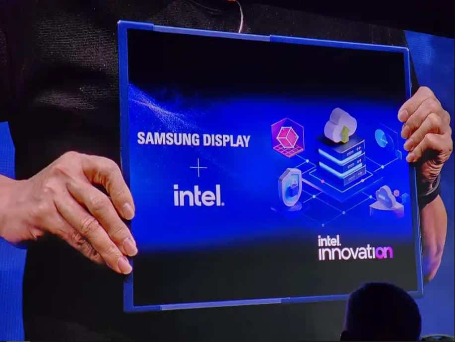 صفحه نمایش OLED کشویی سامسونگ یکی دیگر از طرح‌های بنیادین اینتل برای رایانه‌های شخصی در آینده