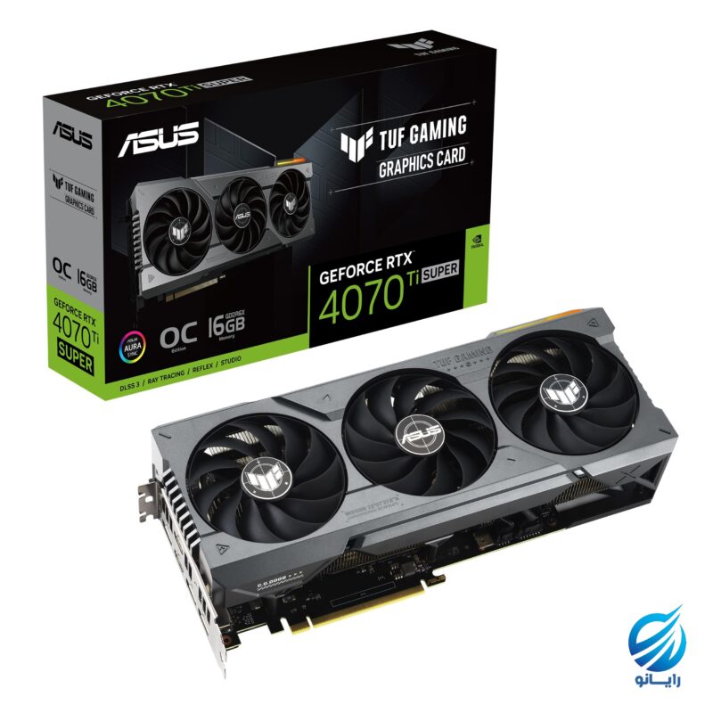 کارت گرافیک ایسوس مدل ASUS TUF Gaming GeForce RTX 4070 Ti SUPER 16GB GDDR6X