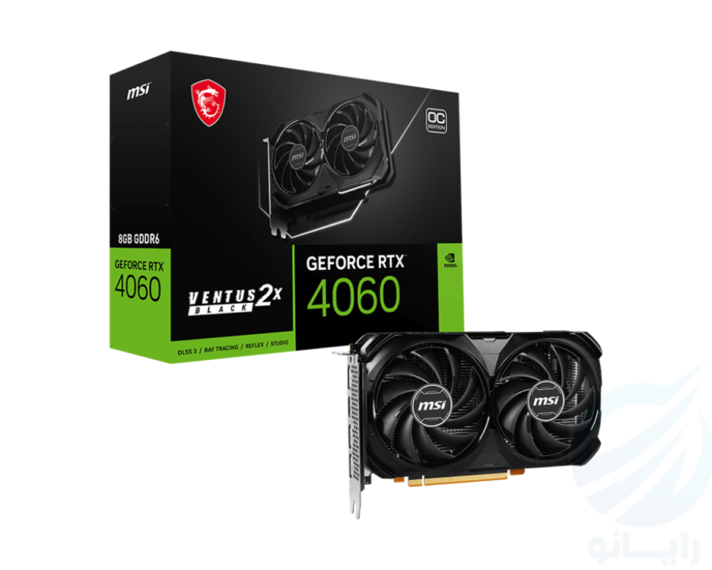 GeForce RTX 4060 VENTUS 2X BLACK 8G OC 1