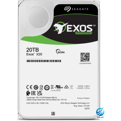 هارد دیسک اینترنال سیگیت مدل اگزوز Exos ظرفیت 20 ترابایت Seagate