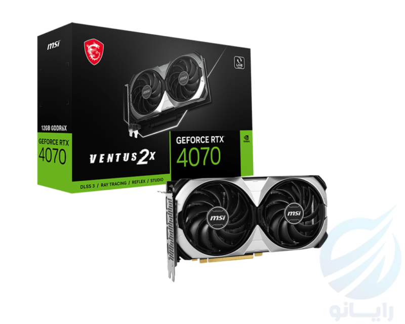 کارت-گرافیک-ام-اس-آی-مدل-GeForce-RTX™-4070-VENTUS-2X-12G-OC