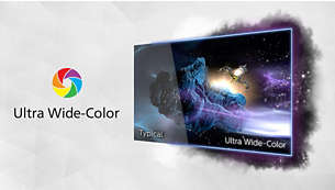 Ultra Wide-Color طیف وسیع تری از رنگ ها برای تصویری واضح مانیتور فیلیپس