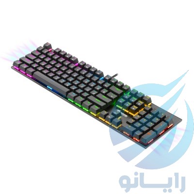 کیبورد گیمینگ شرکت گرین GREEN RGB GK-801