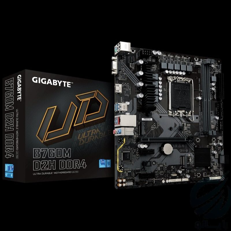 مادربرد گیگابایت مدل Motherboard Gigabyte B760M D2H DDR4 rev. 1.0