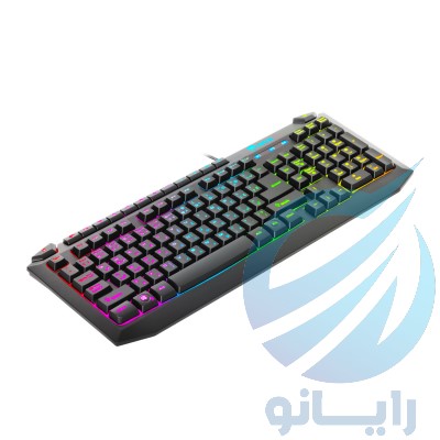 کیبورد گیمینگ شرکت گرین با حروف فارسی KEYBOARD GAMING GREEN RGB GK-701 W