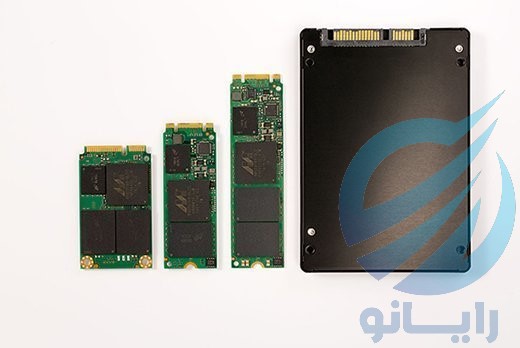 انواع اس اس دی SSD SATA M.2 M-SATA NVME