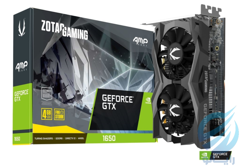 کارت گرافیک زوتک مدل GAMING GeForce GTX 1650 AMP Core GDDR6