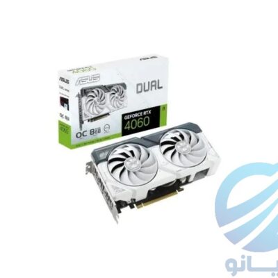 کارت گرافیک ایسوس مدل ASUS RTX 4060 DUAL White 8GB