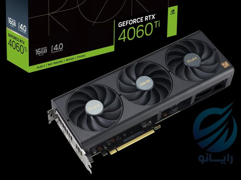 کارت گرافیک ایسوس مدل ASUS ProArt RTX 4060 Ti OC 16GB GDDR6