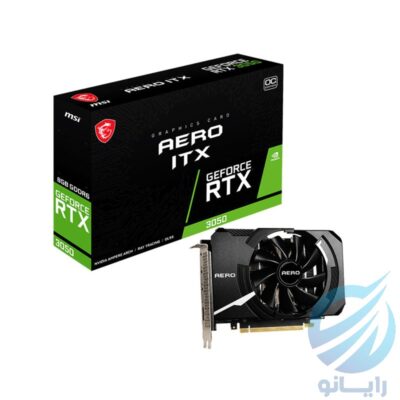 کارت گرافیک ام اس آی مدل MSI RTX 3050 AERO ITX 8G OC