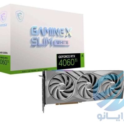 کارت گرافیک ام اس آی مدل MSI RTX 4060 Ti GAMING X SLIM WHITE 16G