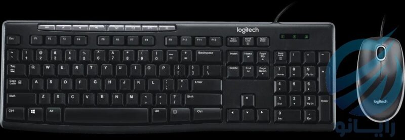 کیبورد و ماوس LOGITECH لاجیتک مدل MK200