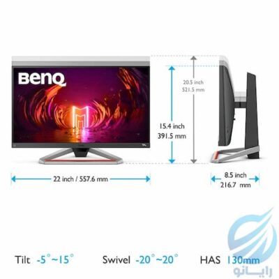 سایز بهترین قیمت خرید مانیتور بنکیو مدل EX2510S سایز 24.5 اینچ BENQ EX2510S