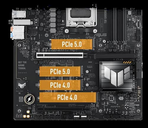 اسلات های m.2 pci e