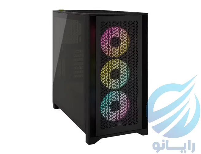 قیمت خرید کیس کورسیر 4000D رنگ مشکی – CASE CORSAIR iCUE 4000D Airflow Black