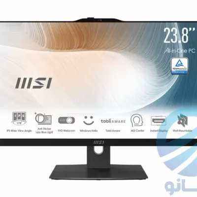 مشکی جلو - AIO MSI AM 242P 12M i5 I3 13M 12M ALL IN ONE - بهترین قیمت ال این وان ام اس ای AM242P - مشکی رنگ