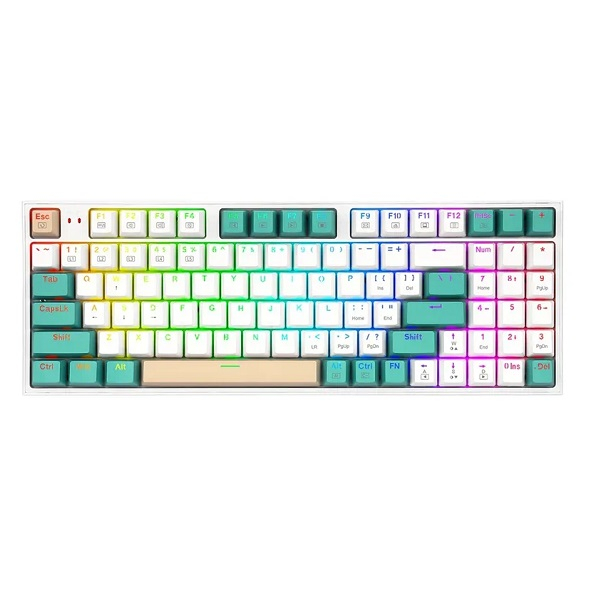 کیبورد مخصوص بازی ردراگون مدل K643WGC-RGB-PRO کیبورد مخصوص بازی ردراگون مدل K643WGC-RGB-PRO