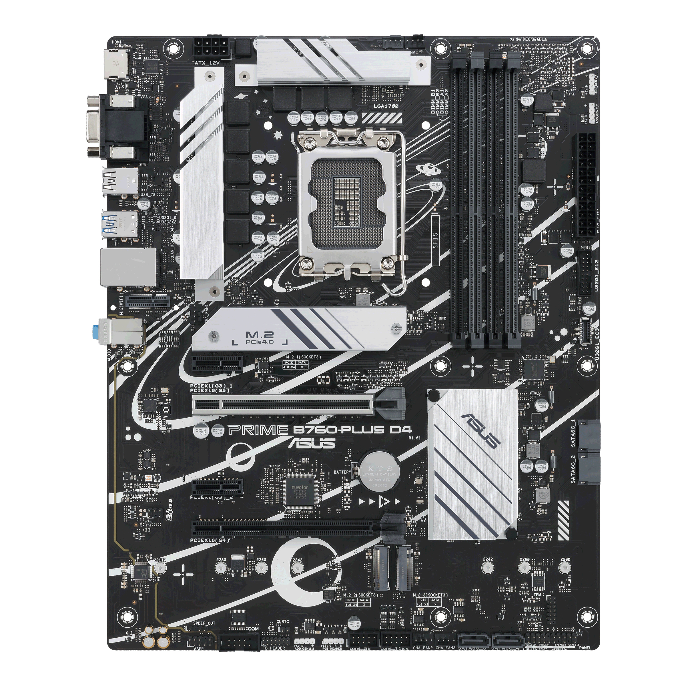 مادربرد ایسوس مدل PRIME B760-PLUS D4 مادربرد ایسوس مدل PRIME B760-PLUS D4