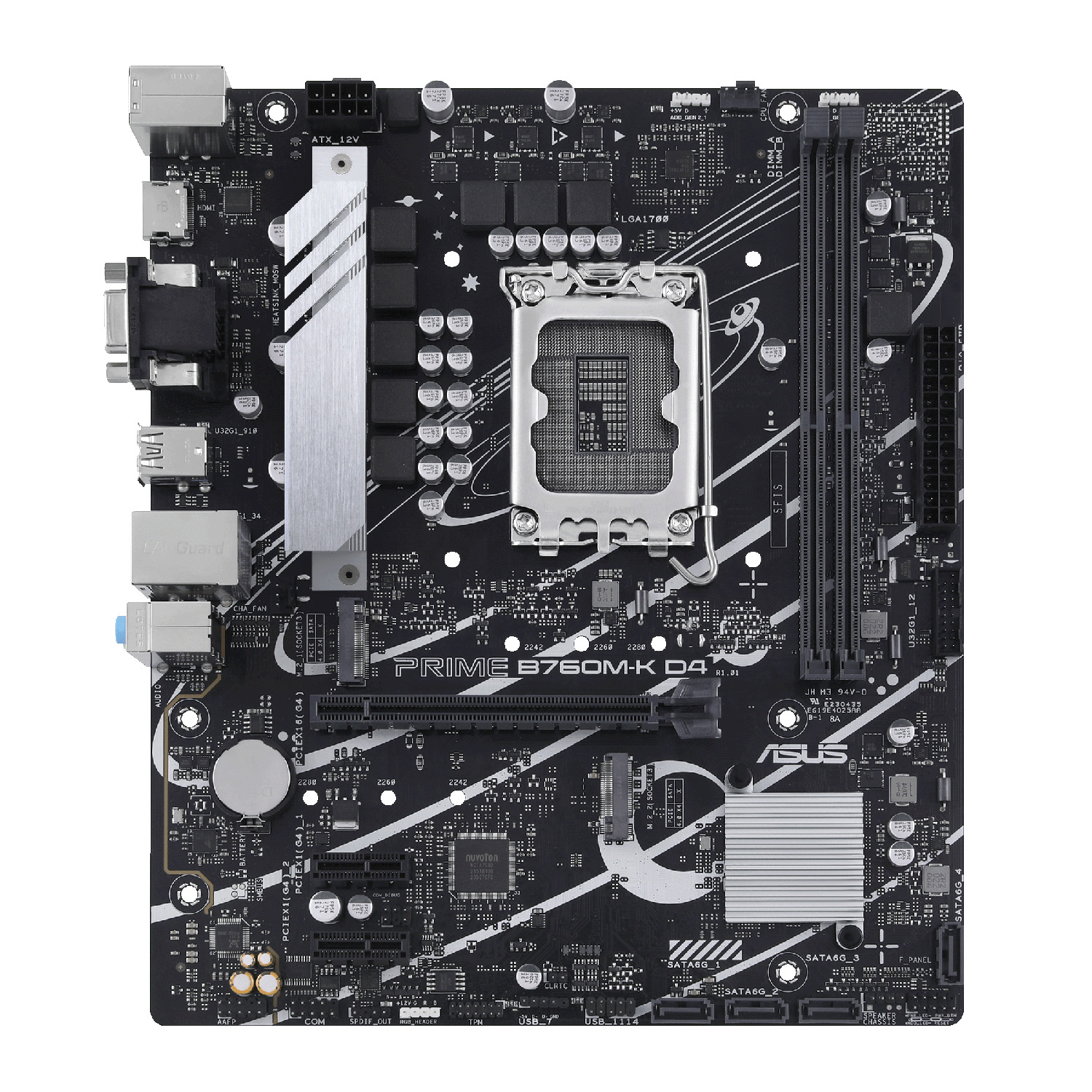 مادربرد ایسوس مدل PRIME B760M-K D4 مادربرد ایسوس مدل PRIME B760M-K D4
