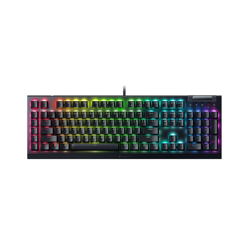 کیبورد مخصوص بازی ریزر مدل Blackwidow V4X Green switch کیبورد مخصوص بازی ریزر مدل Blackwidow V4X Green switch
