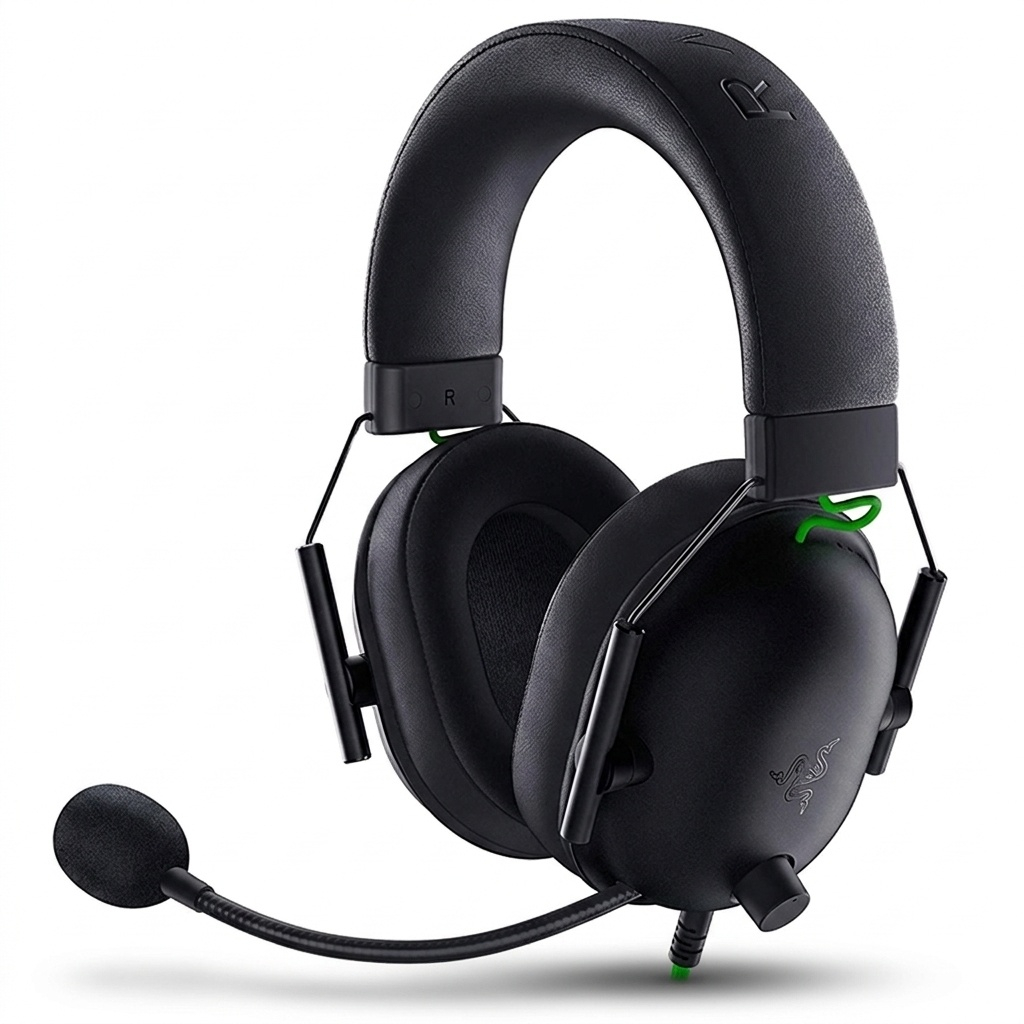 هدست گیمینگ بلوتوثی ریزر مدل BlackShark V2 X با نویز کنسلینگ بدنه، نویز کنسلینگ میکروفون (ENC)، اتصال از طریق جک 3.5 میلیمتری، دارای صدای فراگیر 7.1 کاناله، دارای تکنولوژی صدای 360 درجه هدست گیمینگ بلوتوثی ریزر مدل BlackShark V2 X با نویز کنسلینگ بدنه، نویز کنسلینگ میکروفون (ENC)، اتصال از طریق جک 3.5 میلیمتری، دارای صدای فراگیر 7.1 کاناله، دارای تکنولوژی صدای 360 درجه