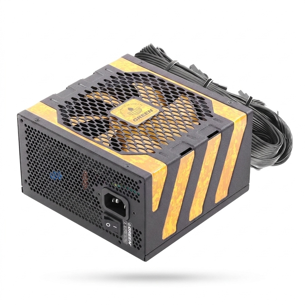 منبع تغذیه کامپیوتر گرین مدل GP600A-UK EVO منبع تغذیه کامپیوتر گرین مدل GP600A-UK EVO