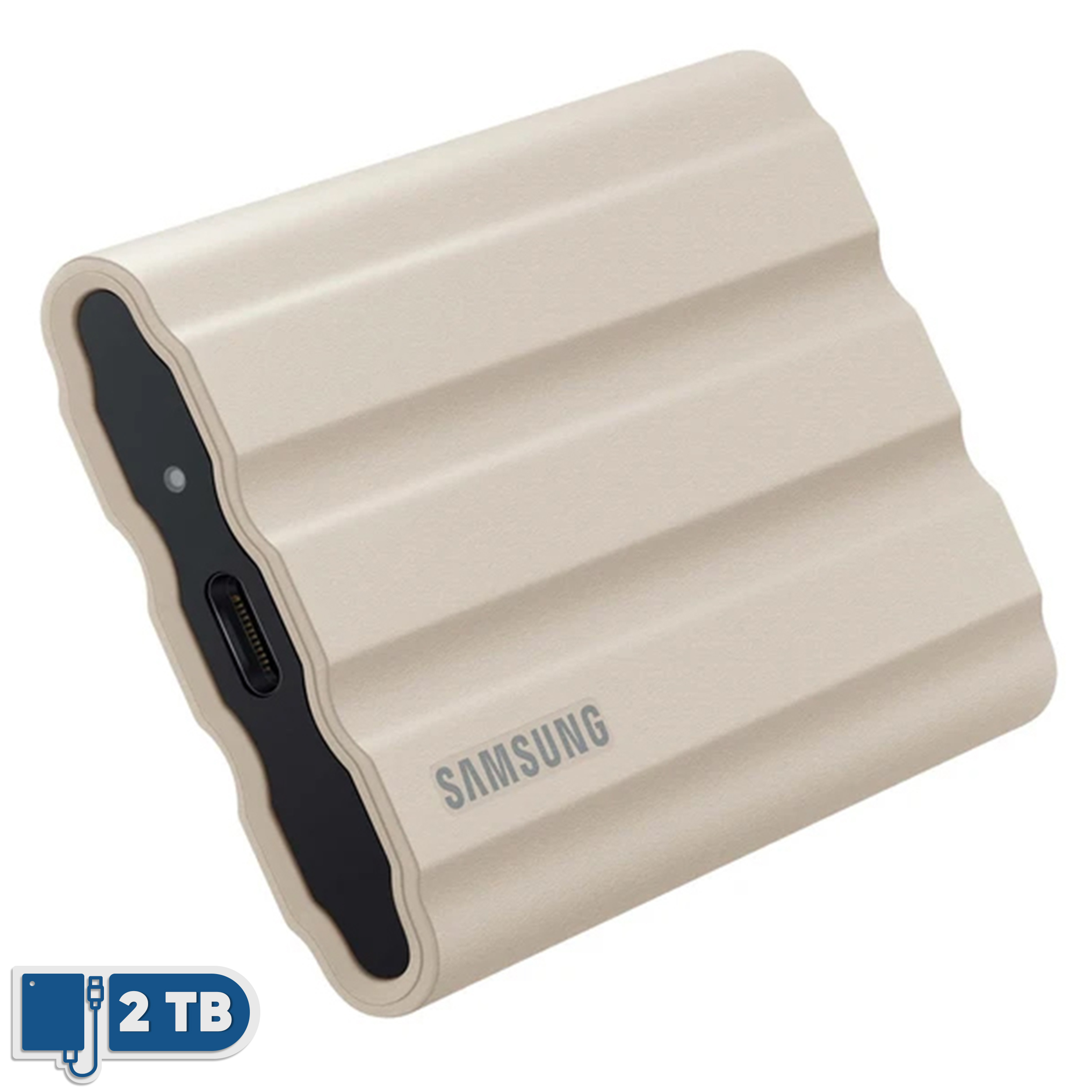 اس اس دی اکسترنال سامسونگ مدل T7 Shield ظرفیت 2 ترابایت رابط USB 3.2 Gen2 اس اس دی اکسترنال سامسونگ مدل T7 Shield ظرفیت 2 ترابایت رابط USB 3.2 Gen2