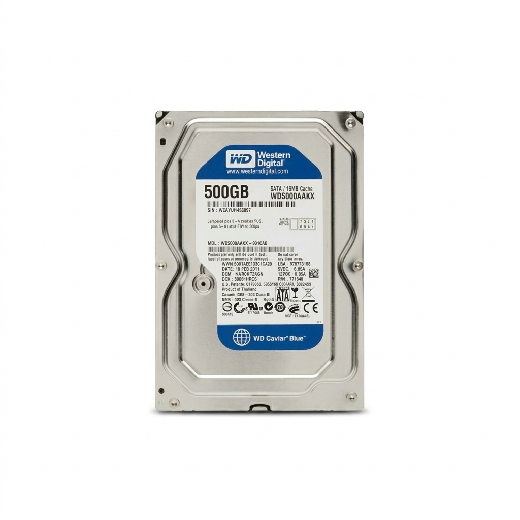 هارد دیسک اینترنال وسترن دیجیتال مدل WD BLUE WD5000AAKX ظرفیت 500 گیگابایت هارد دیسک اینترنال وسترن دیجیتال مدل WD BLUE WD5000AAKX ظرفیت 500 گیگابایت