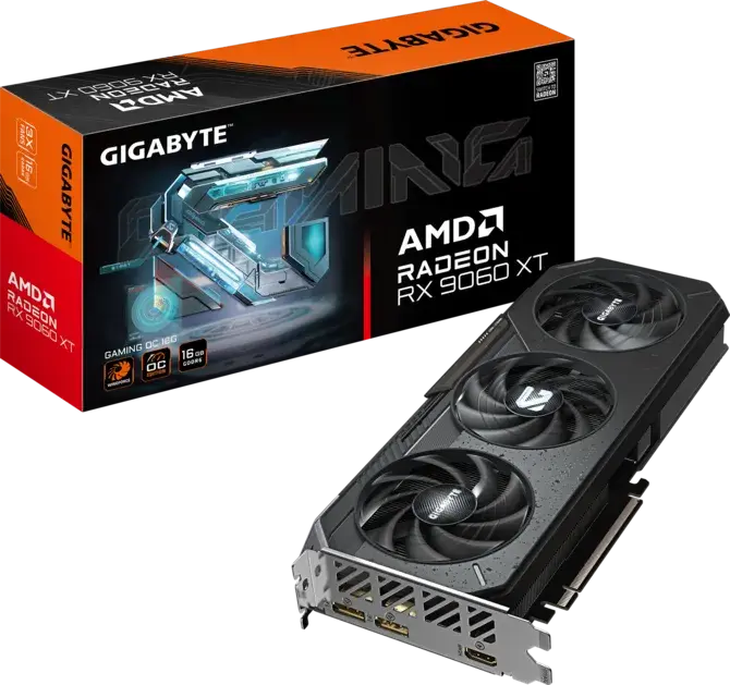 کارت گرافیک گیگابایت 9060 XT GAMING OC 16G کارت گرافیک گیگابایت 9060 XT GAMING OC 16G