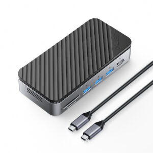 داک استیشن 12 پورت USB-C به همراه باکس M.2 اوریکو مدل M2P11