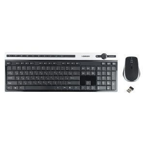 کیبورد و ماوس بی سیم گرین مدل GKM-505W، سوییچ ممبران، Full-Size