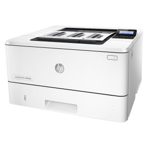 پرینتر اچ پی تک رنگ تک کاره با چاپ لیزری مدل LaserJet Pro M402d، سایز چاپ A4، قابلیت چاپ دو رو، سرعت چاپ بالا