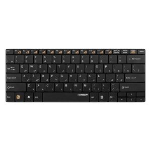 کیبورد بی‌سیم گرین مدل GK-102W با حروف فارسی