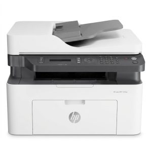 پرینتر چندکاره لیزری تک‌رنگ A4 اچ‌پی مدل Laser MFP 139fnw با قابلیت پرینت، اسکن، کپی و فکس، اتصال USB، وای‌فای و شبکه