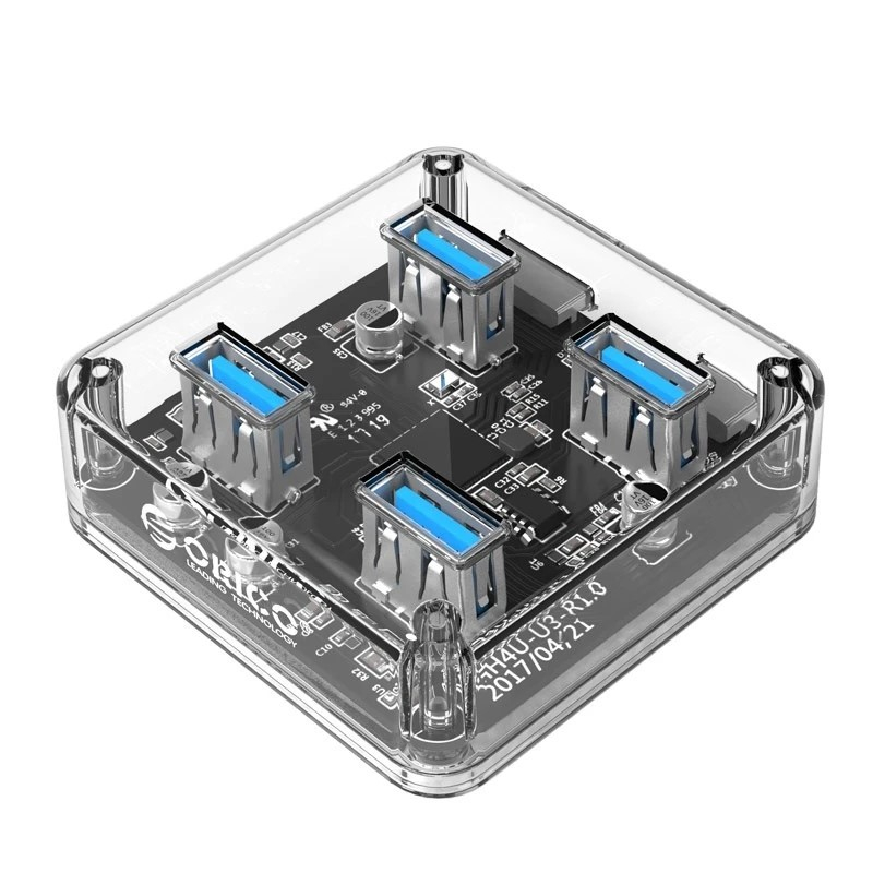 هاب چهار پورت USB 3.0 اوریکو مدل MH4UC-U3 هاب چهار پورت USB 3.0 اوریکو مدل MH4UC-U3