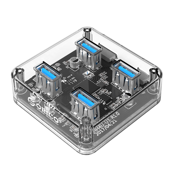 هاب 4 پورت USB3.2 اوریکو مدل MH4UC-C3 هاب 4 پورت USB3.2 اوریکو مدل MH4UC-C3